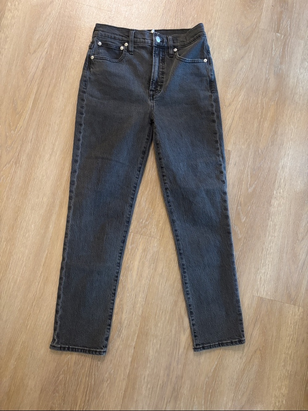 Madewell Black Denim The Perfect Denim Jeans size 25